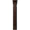 Ekena Millwork Crawley Wrought Iron Bracket, (Triple center brace), Antiqued Copper 2"W x 10"D x 12"H BKTM02X10X12TCRACO - alternate 4